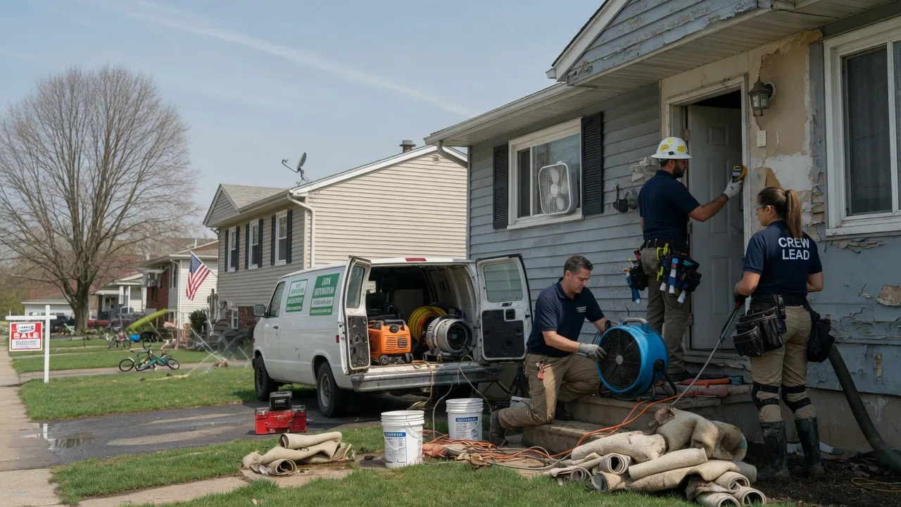 Flood Cleanup in Portland, IN near me